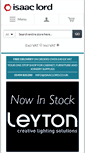Mobile Screenshot of isaaclord.co.uk
